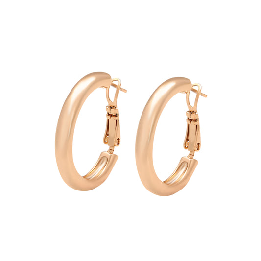 Classic Gold Hoop Earrings