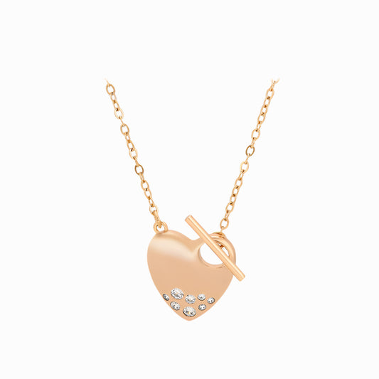 18k Gold Heart of Elegance Necklace