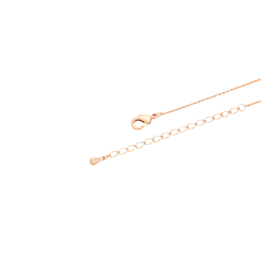 Rose Gold Chainstone Necklace