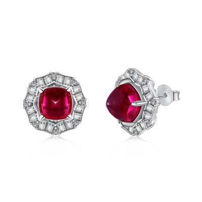 Sugar Tower Earring – 925 Sterling Silver |5A-Zircon Main Stone