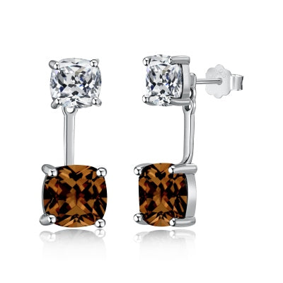 Pandora Square Brilliance Earring 925 Sterling Silver